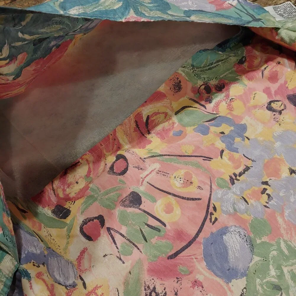 2pc Revman Di Lewis QUEEN Bed Skirt & Std Sham Paul Gauguin
